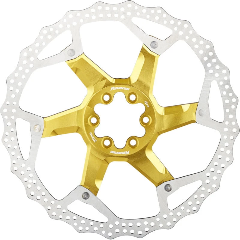 Reverse Discrotor 160/180/200/203 Mm 6-gaats Remschijven - Goud 1 Reverse Discrotor 160/180/200/203 Mm 6-gaats Remschijven - Goud