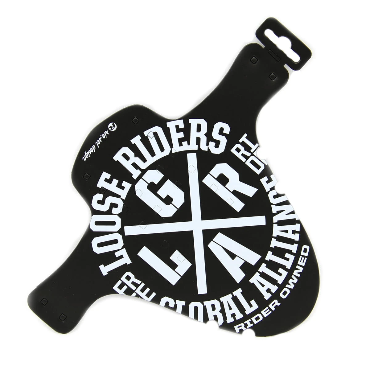 LOOSE RIDERS Spatbord ''Alliance White'' - Zwart 1 LOOSE RIDERS Spatbord ''Alliance White'' - Zwart