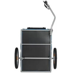 XLC Cargo Trailer Doggy VAN BS-L04 - Blauw/Grijs -Fietsonderdelen Winkel 3092004001 fahrradanhaenger xlc doggy van 02 850241