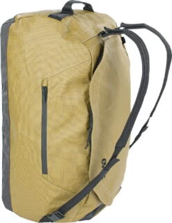 Evoc Duffeltas 60 L - Curry/Zwart -Fietsonderdelen Winkel 4250450725398 DUFFLE BAG 60 CURRY BLACK D2