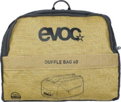 Evoc Duffeltas 60 L - Curry/Zwart -Fietsonderdelen Winkel 4250450725398 DUFFLE BAG 60 CURRY BLACK D6