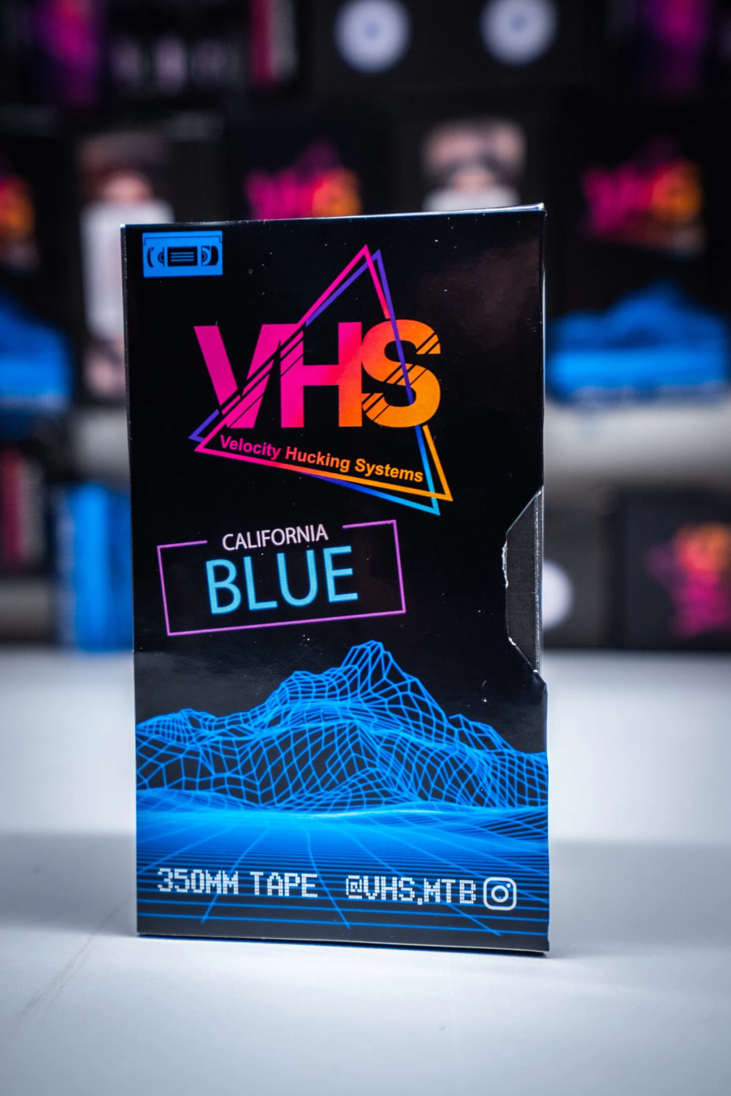 VHS 2.0 Slapper Tape - Blauw 4 VHS 2.0 Slapper Tape - Blauw - Afbeelding 4