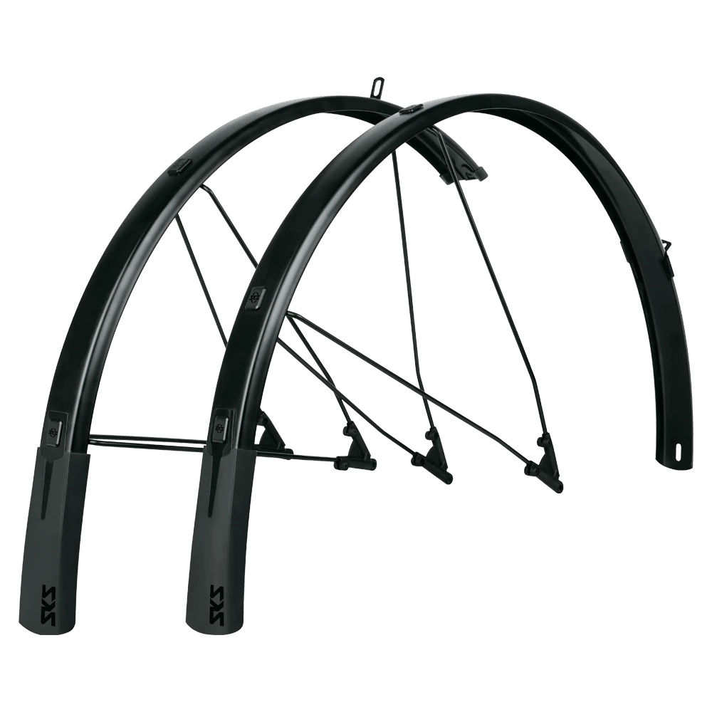 SKS Bluemels Style 28 Inch 56 Mm - Zwart 1 SKS Bluemels Style 28 Inch 56 Mm - Zwart