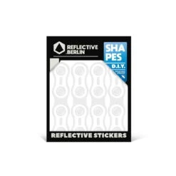 Reflecterende SHAPES - Kettingschakels - Wit