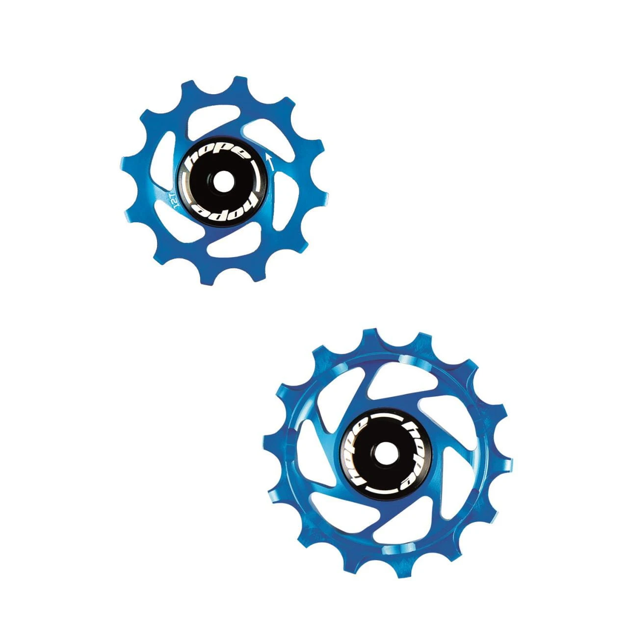 HOPE Jockey Wheels Katrollen - 14Z / 12Z - Blauw 1 HOPE Jockey Wheels Katrollen - 14Z / 12Z - Blauw