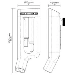Pedaalstandaard - Kickstand Zwart 11 Pedaalstandaard - Kickstand Zwart -Fietsonderdelen Winkel stander 1